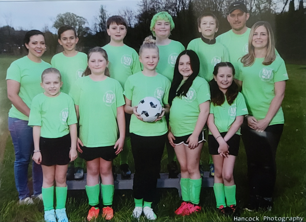 Windber AYSO Soccer Team green