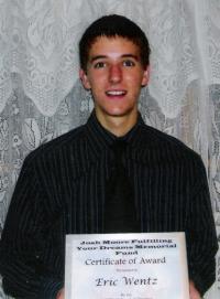 2006 Award Winner Eric Wentz